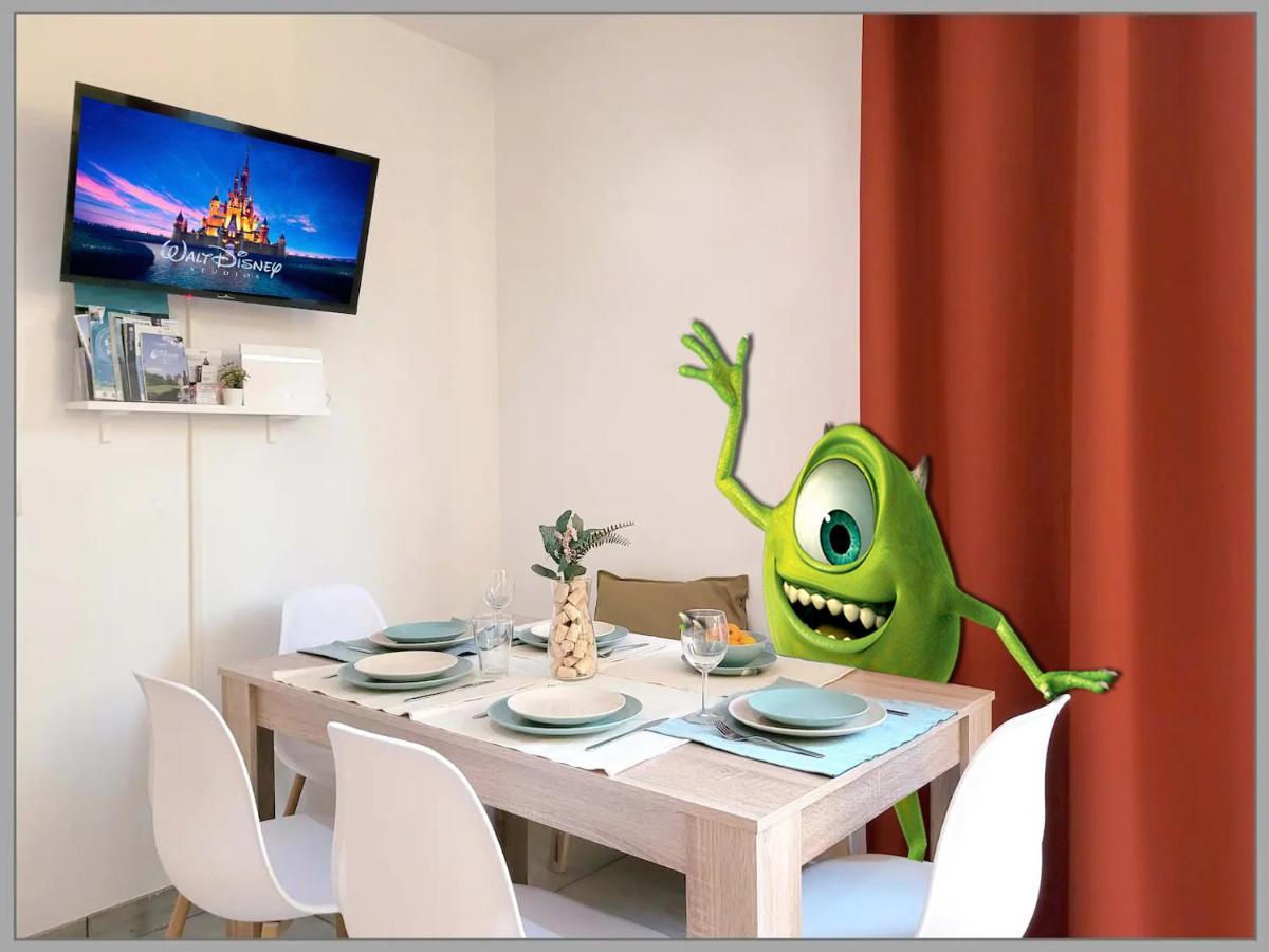 Appartement Avec Salle De Jeux Privee,10Min De Disney Transport En Commun 6 Couchages Chanteloup-en-Brie Luaran gambar