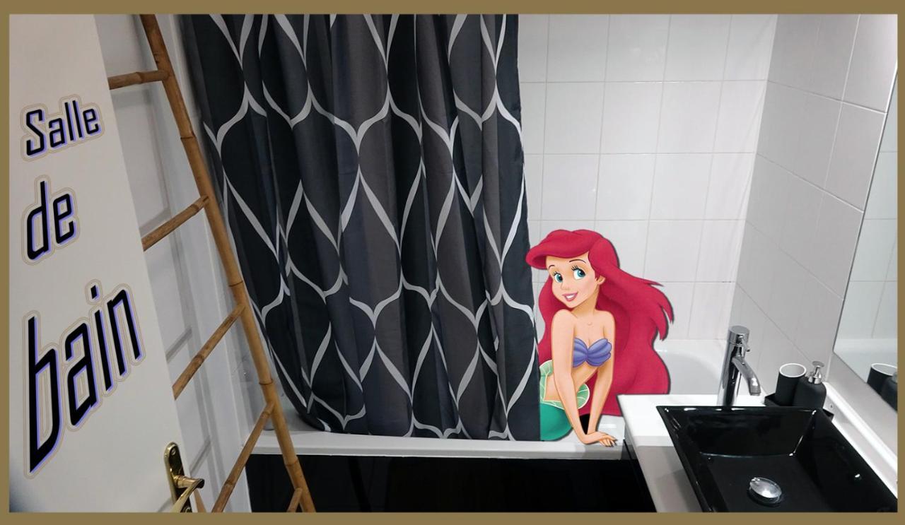 Appartement Avec Salle De Jeux Privee,10Min De Disney Transport En Commun 6 Couchages Chanteloup-en-Brie Luaran gambar