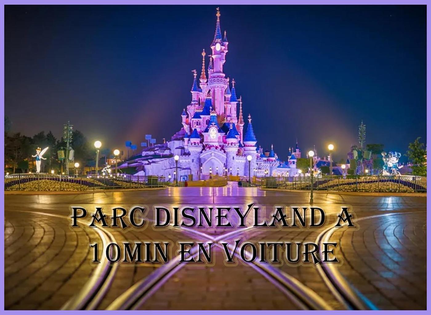 Appartement Avec Salle De Jeux Privee,10Min De Disney Transport En Commun 6 Couchages Chanteloup-en-Brie Luaran gambar